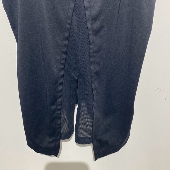 Nike Women's Black Dri-Fit Swoosh Logo Mesh Running Tank Top Size Small - Picture 7 of 9